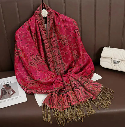 Cashmere Shawl Women's Printed Warm Scarf