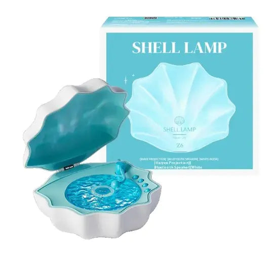 Shell Music Box with Projection Light