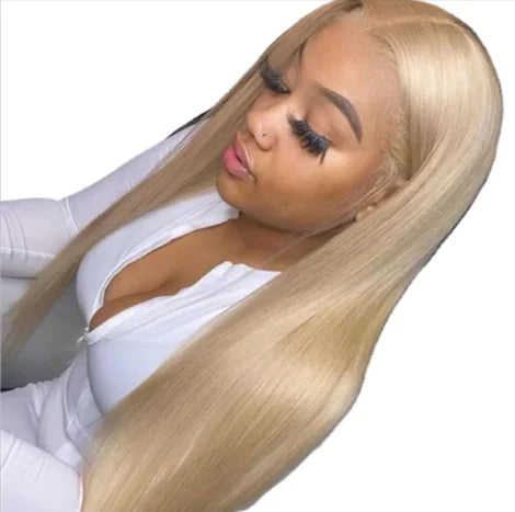 SleekSilhouette Mid-Length Straight Wig for Women