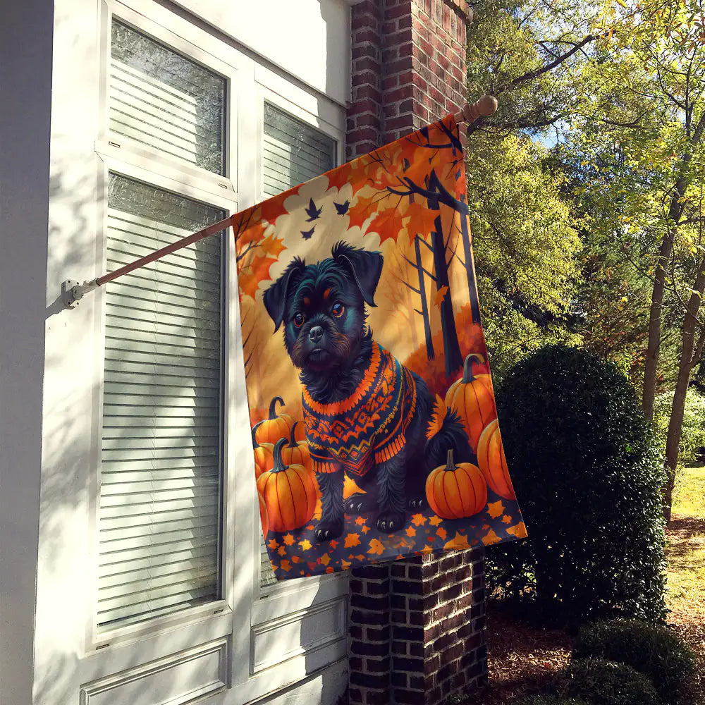 Affenpinscher Fall House Flag