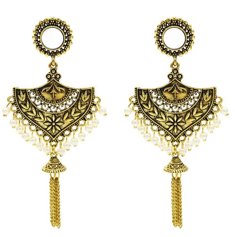 Egypt Vintage Silver Alloy Earrings for Women