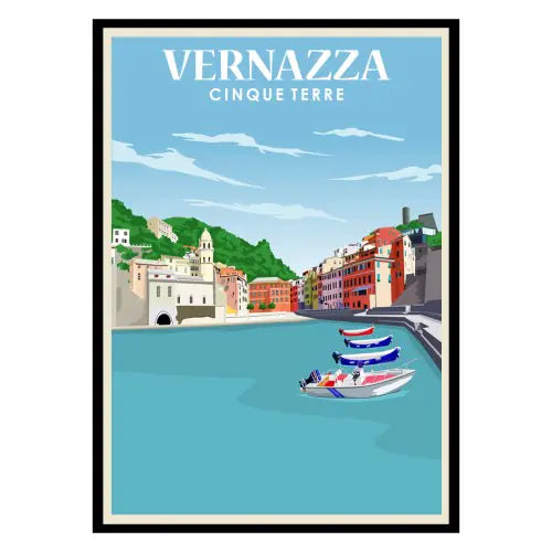 Vernazza Cinque Terre Poster