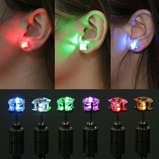 LED Light Stud Earrings