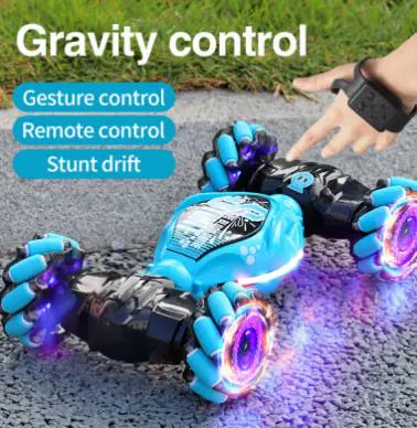 RC Off-Road Stunt Car with LED Lights & Music