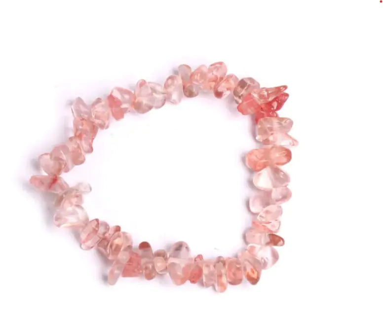 Crystal Crushed Stone Bracelet