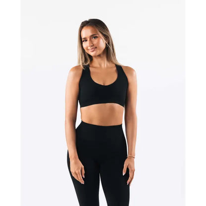 Yoga Hollow-out Sports Bra and Pants Set