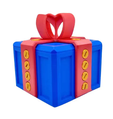 Quirky Surprise 3D Printed Gift Box