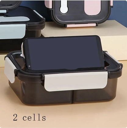 Microwaveable Plastic Bento Box