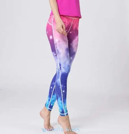 Print women's yoga pants