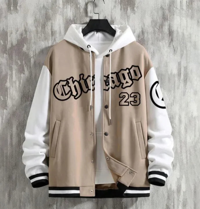 American Baseball Jacket Baggy Casual Jacket