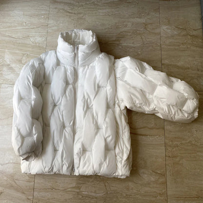 Woven Warm Plus-Size Puffer