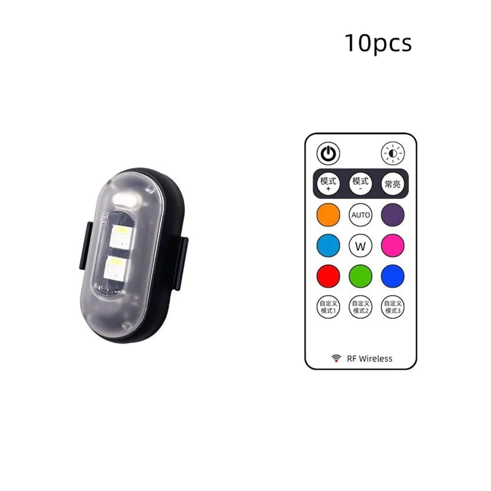 Wireless Remote Control Colorful Strobe Light