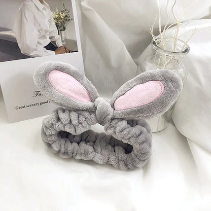 Rabbit Ear Face Wash Headband