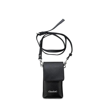 ibag Leather Crossbody -Midnight Black