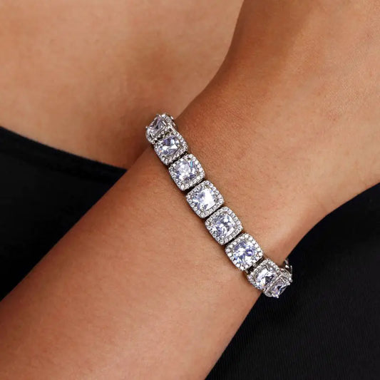 18K White Gold Bracelet