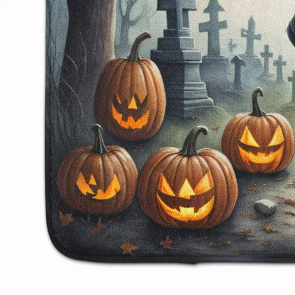 Dachshund Spooky Halloween Memory Foam Kitchen Mat