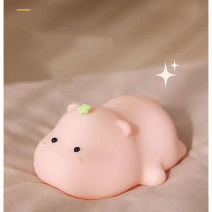 Hippo Silicone Night Light