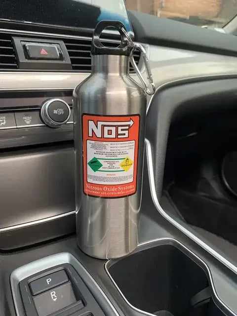 Car NOS Nitrogen Water Bottle