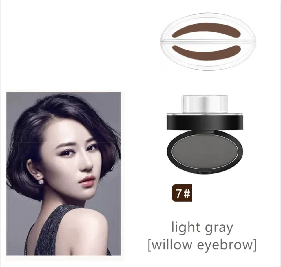 Waterproof Eyebrow Powder for Beginners - Sweat-resistant and Long-lasting