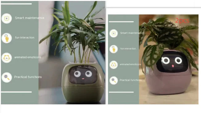 SmartGrow Planter – AI Expressions & Sensors