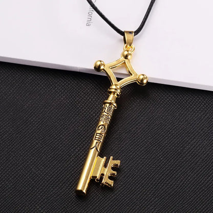 Cartoon Hot Pendant Key Necklace Jewelry