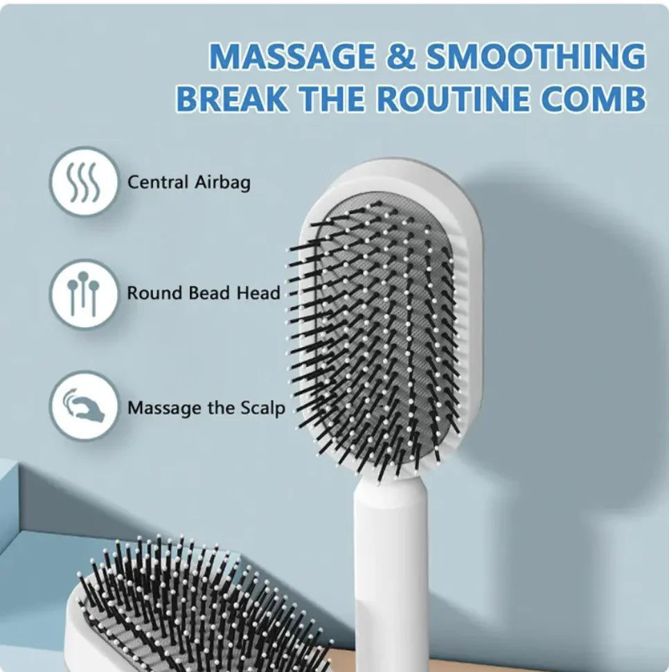 Women’s 3D Hair Growth Self-Cleaning Hair Brush