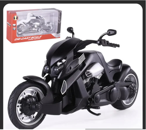 Alloy Sports Motorcycle Toy – Kids' Simulation Model