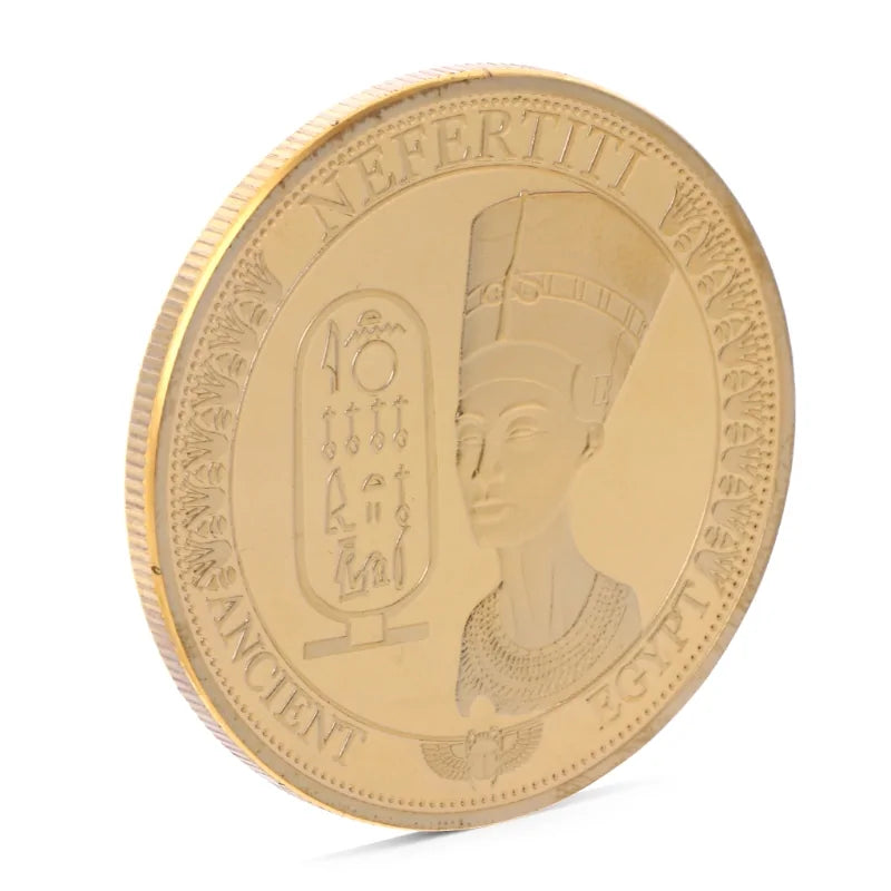 Gold Plated Ancient Egypt Coin