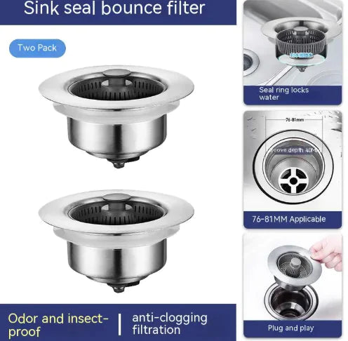 Stainless Steel Sink Drain Filter