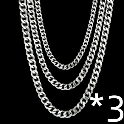 Six-Sided Cuban Sweater Chain