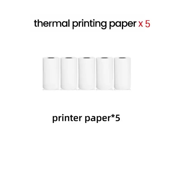 Portable HD Printer With Universal Labels