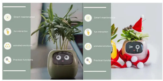 SmartGrow Planter – AI Expressions & Sensors