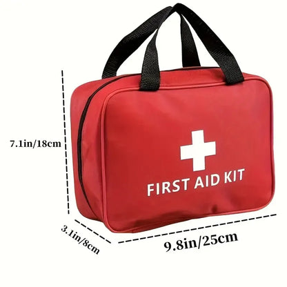 Large Portable Medical Emergency Kit for Travel & Car