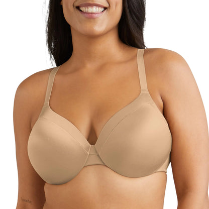 Maidenform Womens Everyday Full Coverage Cushioned Underwire Bra 36C Body Beige 1