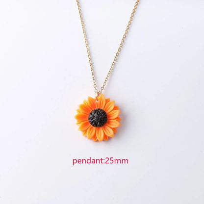 Sunflowers Necklace