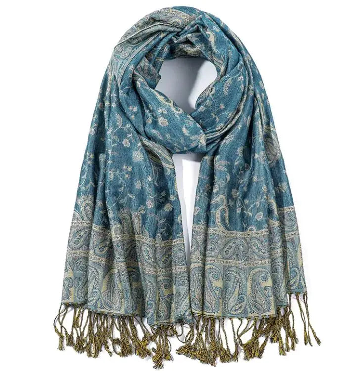 Cashmere Shawl Women's Printed Warm Scarf