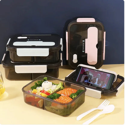 Microwaveable Plastic Bento Box