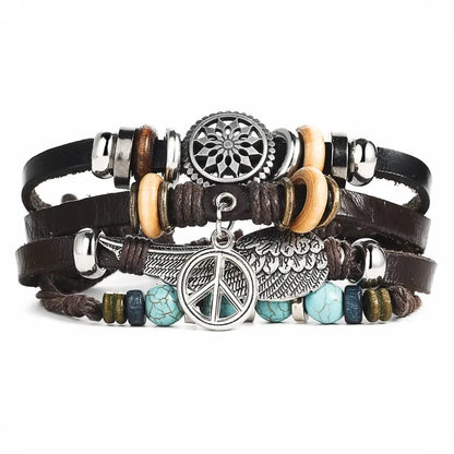 Multilayer Leather Bracelet