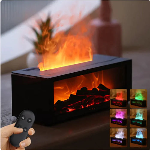 Flame  Glow 3D Aromatherapy Diffuser & Humidifier