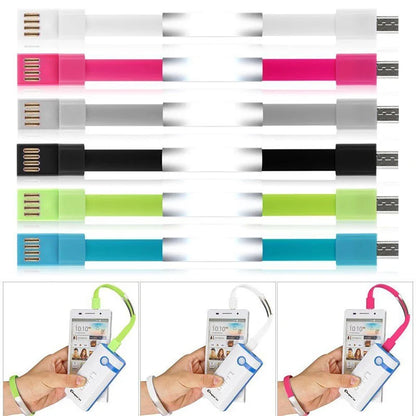 Outdoor Colorful Mini Micro USB Bracelet Charger