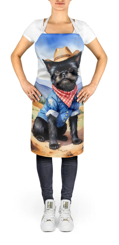 Affenpinscher Cowboy Welcome Apron