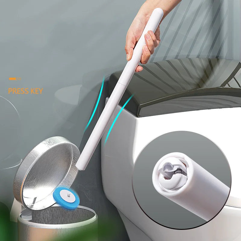 Disposable Toilet Brush Set