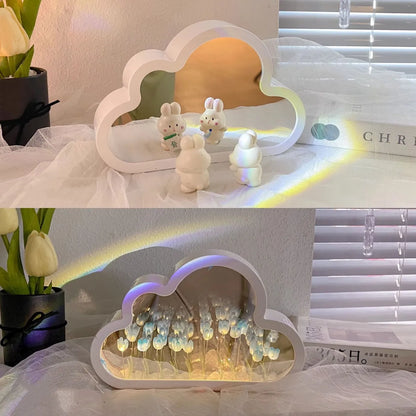 DIY Tulip Night Lamp with LED Light