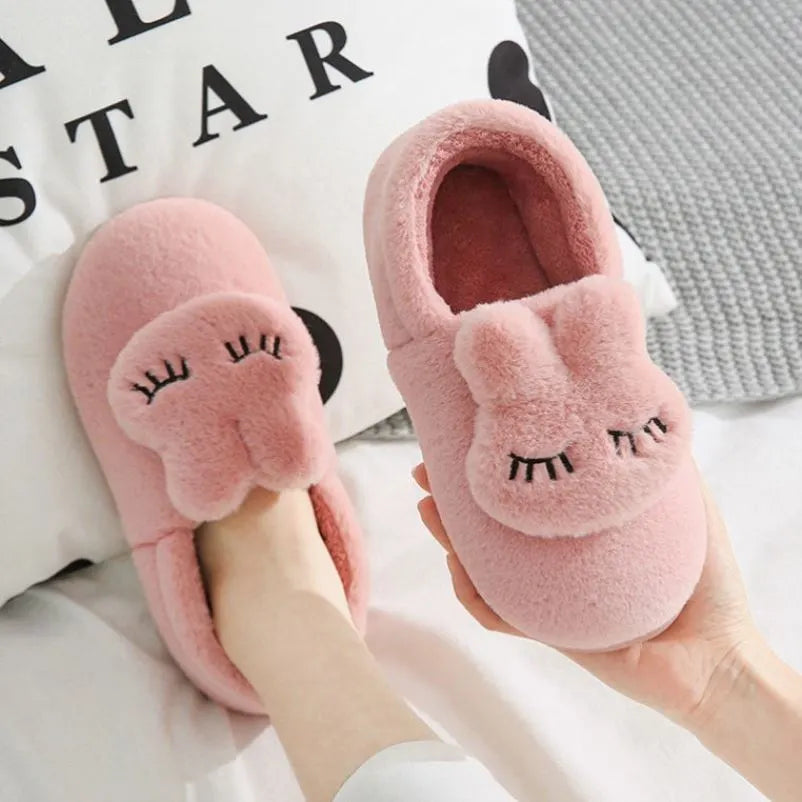 Women's Cartoon Rabbit Home Slides