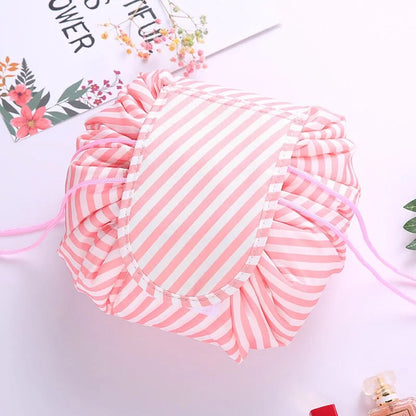 Cosmetic Bag Professional Drawstring Makeup Case