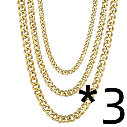 Six-Sided Cuban Sweater Chain