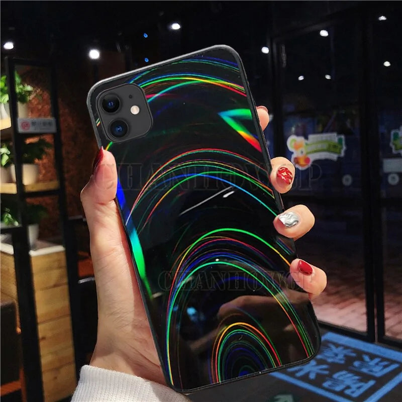 Colorful Rainbow Case For iPhone 11 Pro Max