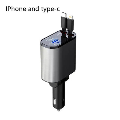 Retractable Fast Charge Cord