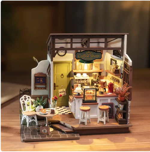 DIY Wooden 3D Cottage Puzzle Kit