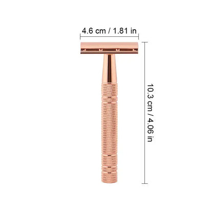 Aluminum Double Edge Safety Razor Classic Shaving Tool